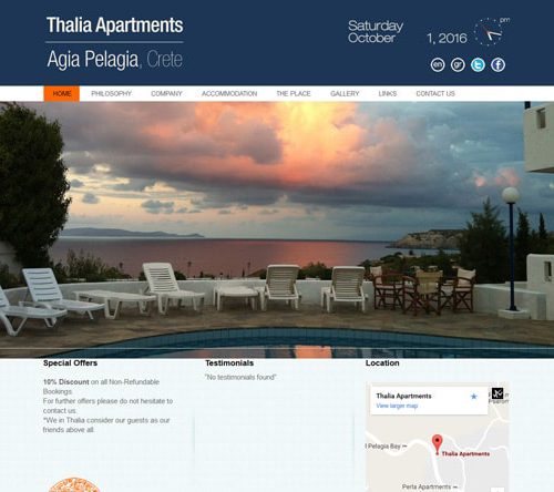 Thalia Apartments – Αγία Πελαγία